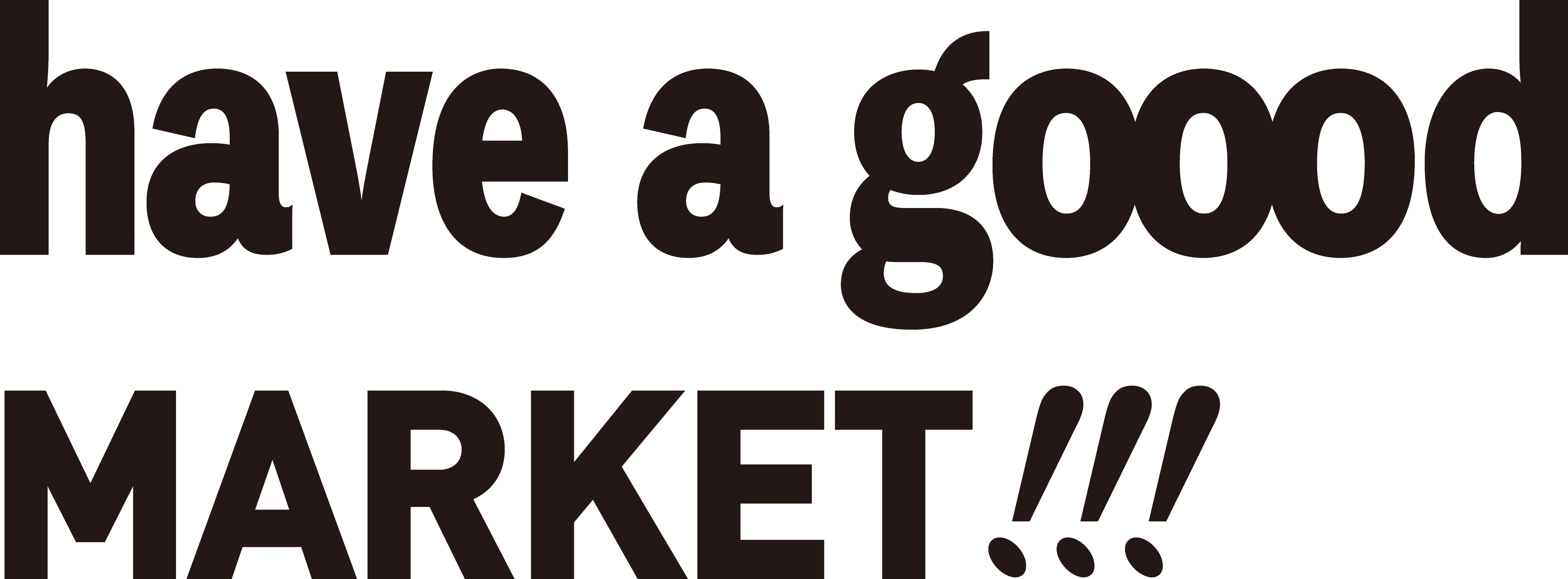 SANCHA HAVE A GOOOD MARKET!!!